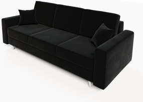 Canapea extensibilă Kineton (negru). 1007749
