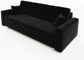 Canapea extensibilă Kineton (negru). 1007749