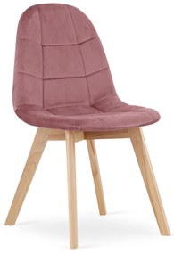 Scaun Bucatarie/Dining Grace Catifea Roz