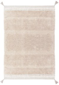 Covor roz deschis lavabil/țesut manual din bumbac 140x200 cm Bloom Rose – Lorena Canals