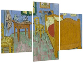 Tablou - Vincent van Gogh, The Bedroom, reproducere (90x60 cm)