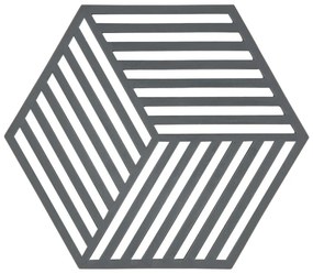 Suport pentru vase fierbinți Zone Hexagon, gri închis
