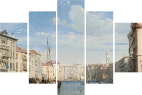 Tablou - Richard Parkes Bonington, The Grand Canal, reproducere (150x105 cm)