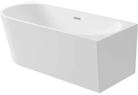 Cada freestanding Deante Silia dreapta 150 cm lipita de perete, BTW