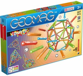 Geomag set magnetic 127 piese Confetti, 354