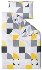 Lenjerie de pat din bumbac Renforce GEOMETRIES colorat Dimensiune lenjerie de pat: 70 x 90 cm | 140 x 200 cm