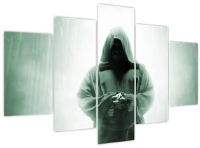 Tablou - Călugăr în întuneric (150x105 cm)