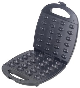 Aparat pentru copt 24 forme coji de nuci Rosberg Premium R51442E, 1200W, Placi antiadere, Alb