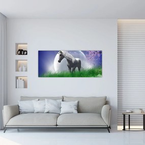 Tablou cu unicorn (120x50 cm), în 40 de alte dimensiuni noi