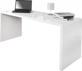 Birou modern alb, simplu si elegant, Fast Trade 160cm