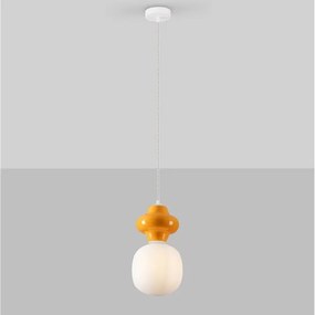 Pendul ceramic design modern CHIC portocaliu