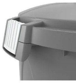 Coș de gunoi Coș de gunoi, 50 L, gri, 50 l