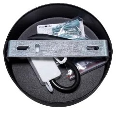 Lustră aplicată Duolla OVAL VEGAN 1xE27/15W/230V maro