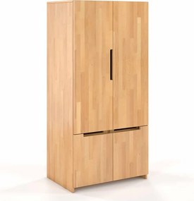 Dulap lemn masiv TerraCraft Fag, 86 × 60 × 180 cm