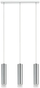 Lustră pe cablu ARMIN 3xGU10/10W/230V crom lucios