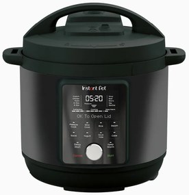 Multicooker Instant Pot Duo Plus Whisper Quiet 112307901, 1000 W, 5.7 L, 9 programe, Start intarziat, Afisaj LCD, Negru