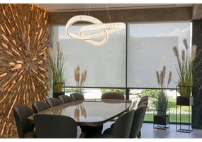 Lustra LED dimabila cu telecomanda cristale K5 MUCKY