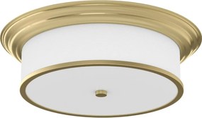 Open Design OR84917 - Plafonieră FAMBURO, 4 x E14, 12 W, 230 V, Ø 38 cm, finisaj alamă