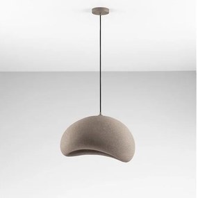 Lustra suspendata design modern, Stone Brown, AERE, L 50cm