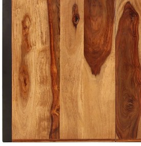 Masa de bucatarie, 180 x 90 x 75 cm, lemn masiv de sheesham 1, Negru, 180 cm, Lemn masiv de sheesham