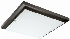 Plafoniera rustica 2 becuri E27 lemn 27043 Lamkur