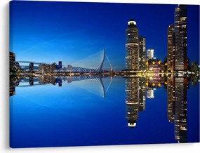 Tablou - Rotterdam nocturn (70x50 cm)
