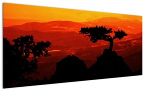 Tablou -Apus de soare (120x50 cm)