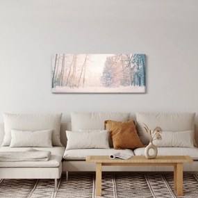 Tablou - Priveliște pădure (120x50 cm)