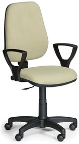 Scaun de lucru Comfort KP cu cotiere, verde