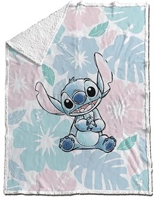 Disney Lilo și Stitch Settle pătură sherpa 130x170cm