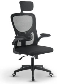 Juskys Scaun de birou Baltimore - negru