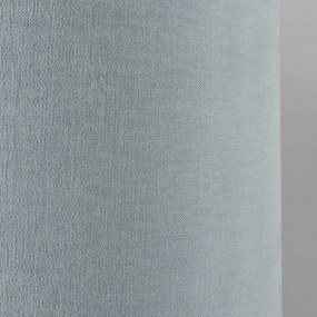 Lampă suspendată neagră cu abajur 35 cm albastru deschis reglabil - Blitz