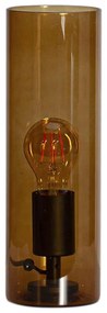 ByRydens 2820570-5512 - Lampă de masă FLAKE 1xE27/8W/230V maro/fumuriu