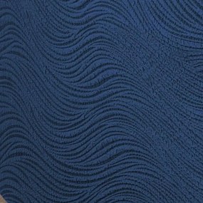 Set huse elastice pentru canapea 3 Locuri si 2 fotolii, fara volanas, model Jacquard Albastru in dungi
