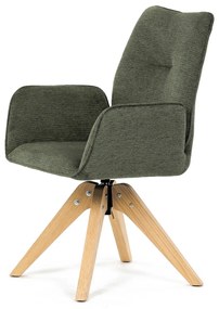 Scaun de sufragerie DCH-C2148 GRN2 cu materialimpermeabil