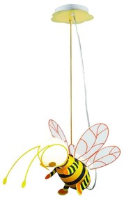 Lustră LED pe cablu pentru copii Globo 15725LMDS KITA 1xE27/7W/230V