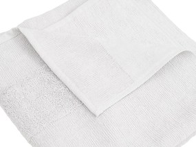 Set de prosoape CARRARA 1buc 60x100 cm si 1buc 40x55 cm 100% bumbac, alb