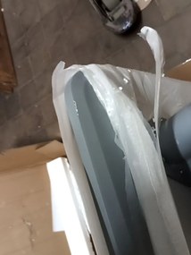 OFERTA Masa de sufragerie gri BERGEN 120x80 cm II. calitate