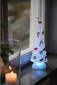 Decorațiune luminoasă de Crăciun albă ø 12 cm Bro – Markslöjd