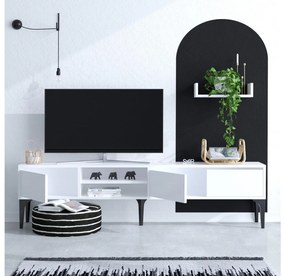 Mobilier living Aliex 9 (alb). 1089384