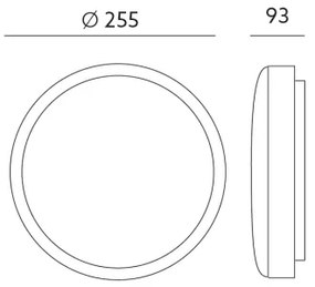 Aplică LED pentru baie cu senzor ORBIS LED/10W/230V IP44