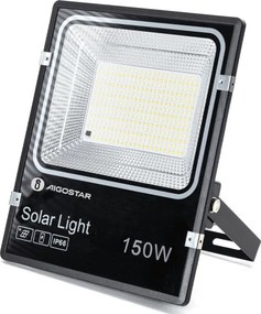 Aigostar-LED Proiector solar LED/150W/3,2V 3000mAh 3000K/4000K/6500K IP66 + telecomandă