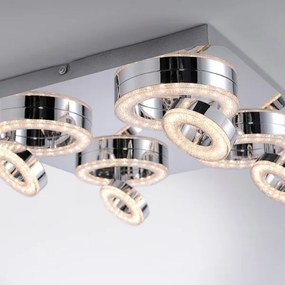 Spot LED TIM 4xLED/2,8W/230V + 4xLED/3,1W Leuchten Direkt 14522-17