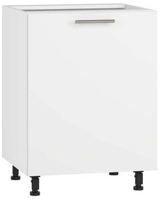 Dulap de jos Vento D-60/82, alb mat