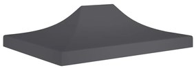 vidaXL Acoperiș pentru cort de petrecere, antracit, 4 x 3 m, 270 g/m²