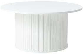 Măsuță de cafea albă rotundă Nola – Unique Furniture