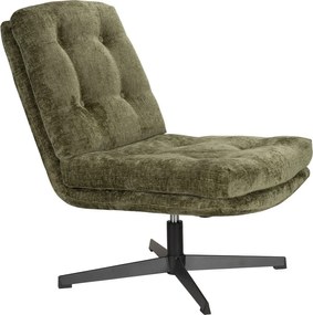 Fotoliu verde pivotant Kai – White Label