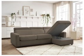 Colțar maro extensibil (cu colț variabil) Monaco – Bobochic Paris