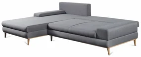 Coltar stanga Culoare Gri / Mustar, PANOS Varianta de colt: Colt Dreapta