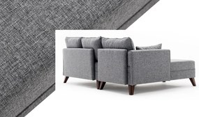 Canapea extensibilă de colț Bella Corner Left 2 Grey